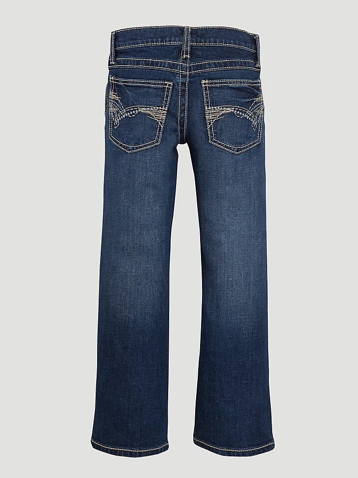 vaqueros wrangler 20x n.° 42 vintage bootcut slim fit para niño 4-7 midland