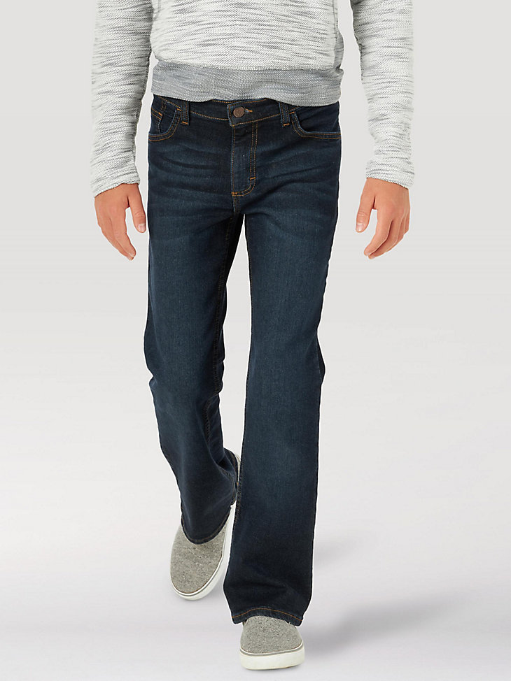 vaqueros wrangler five star flex bootcut para niño 8-16 Índigo oscuro