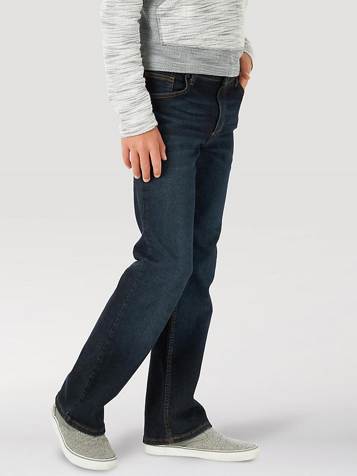 vaqueros wrangler five star flex bootcut para niño 8-16 Índigo oscuro