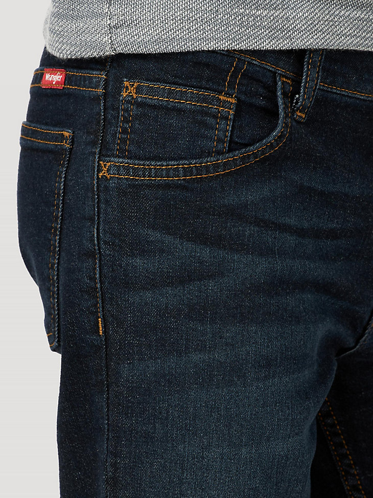 vaqueros wrangler five star flex bootcut para niño 8-16 Índigo oscuro