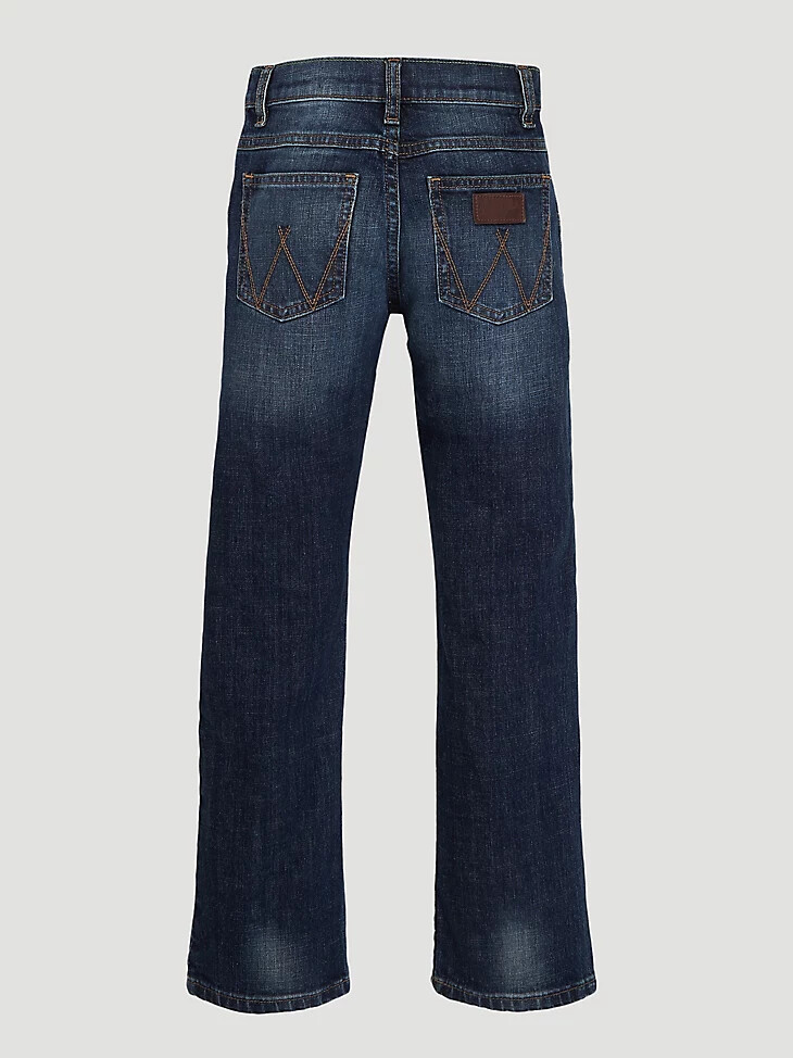 vaqueros rectos ajustados wrangler retro para niño pequeño bozeman