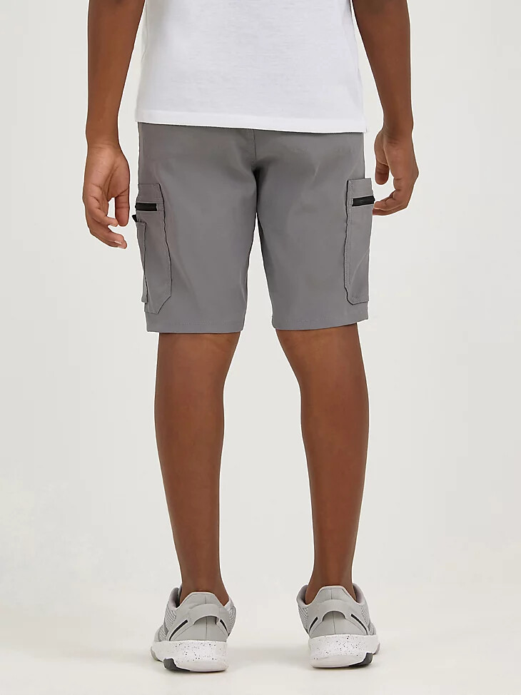 pantalón corto cargo wrangler tech para niño quiet shade
