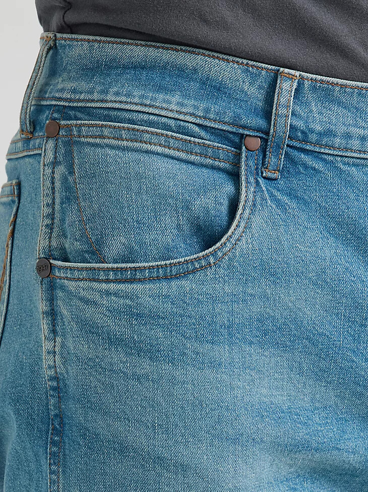 vaqueros de corte bota wrangler retro de corte relajado para hombre midland