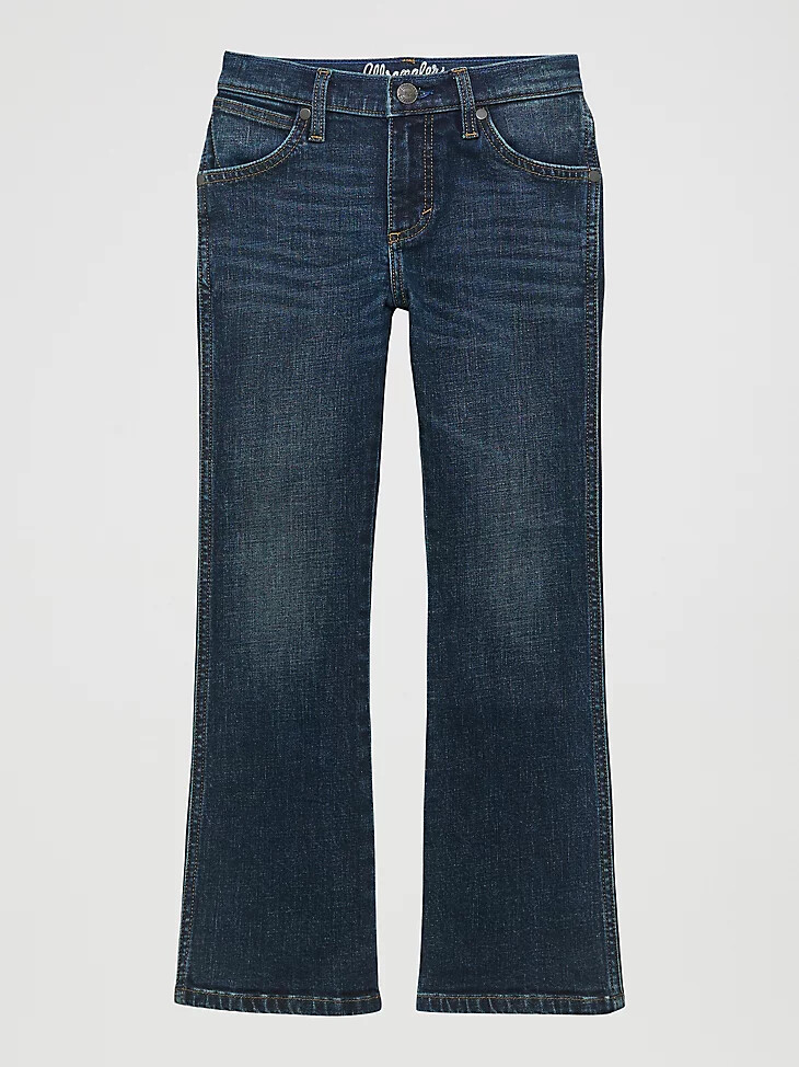 vaqueros wrangler retro slim boot para niño 4-20 hayward