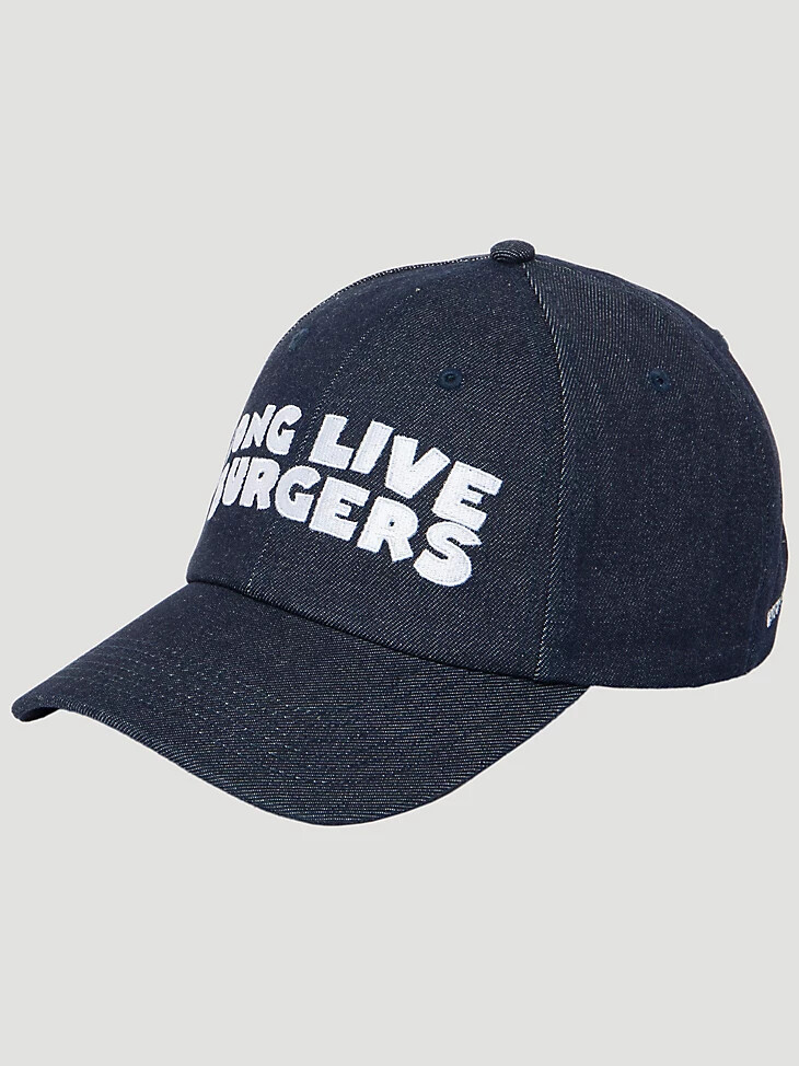 gorra vaquera de papá wrangler x whataburger