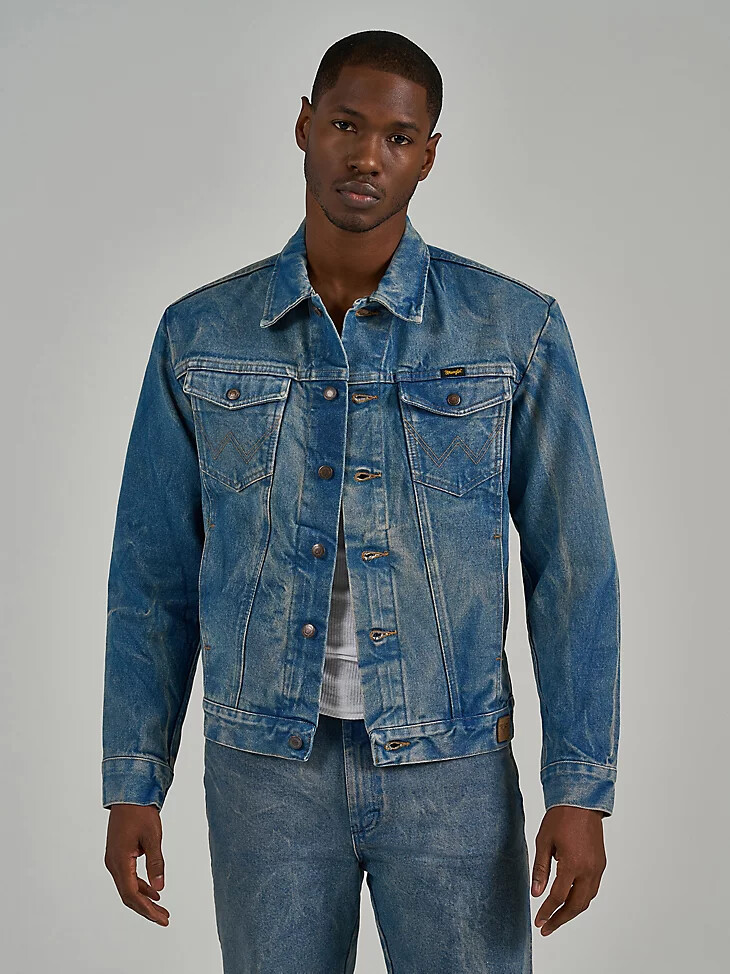 chaqueta vaquera prelavada wrangler x the last of us