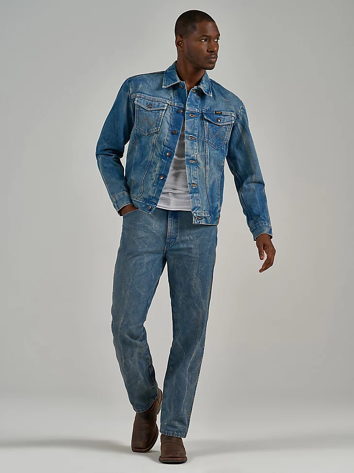 chaqueta vaquera prelavada wrangler x the last of us