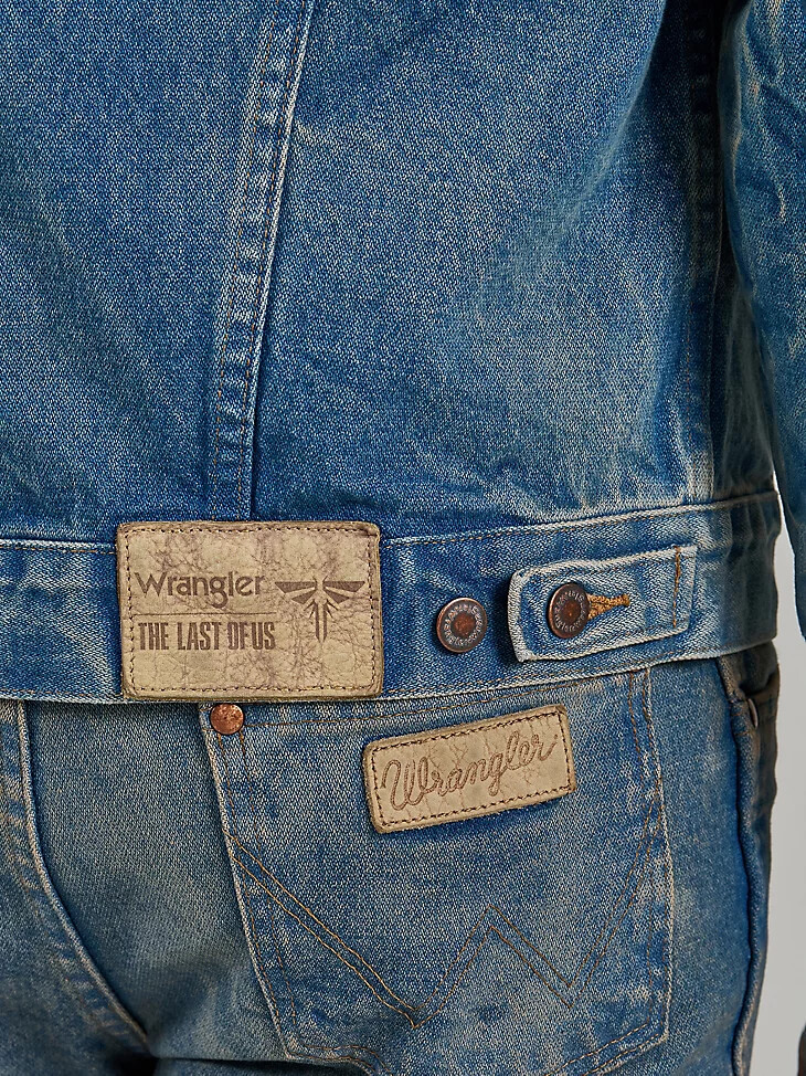 chaqueta vaquera prelavada wrangler x the last of us
