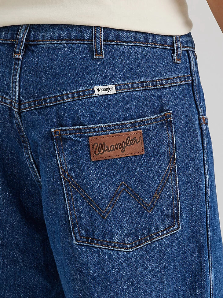 vaqueros holgados para hombre lavado medio
