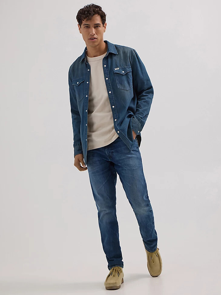 vaqueros ajustados maverick para hombre