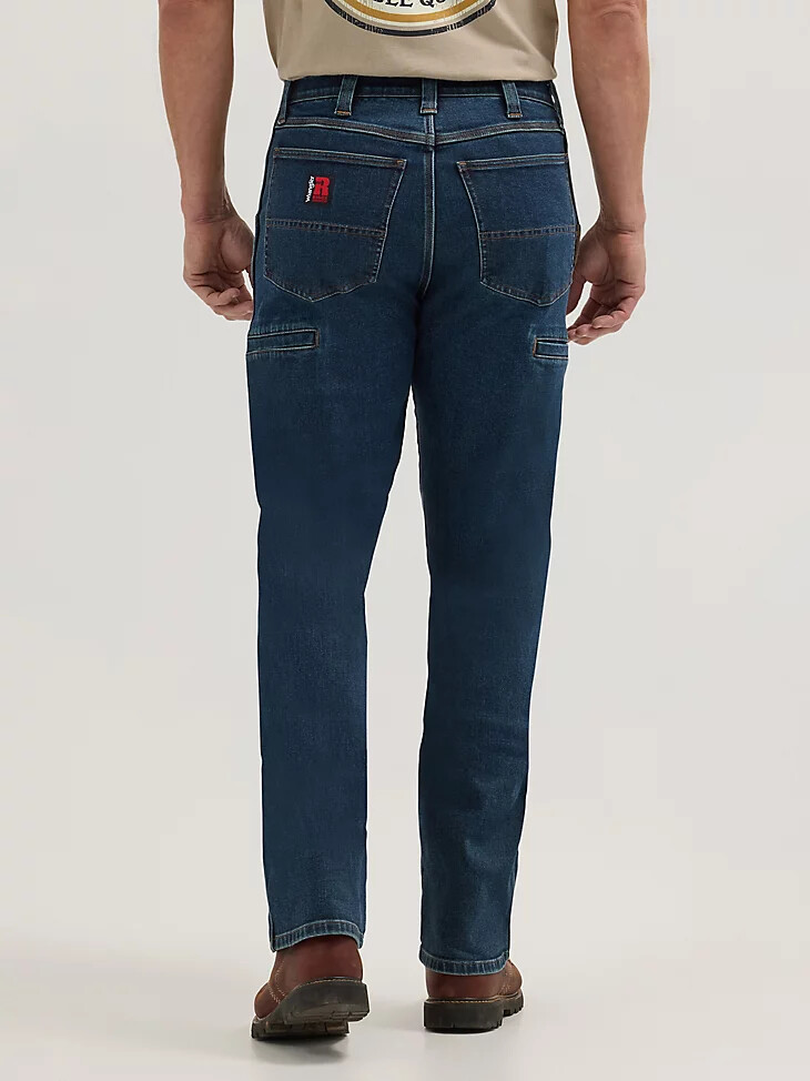 wrangler riggs workwear vaqueros técnicos de trabajo con lavado vintage