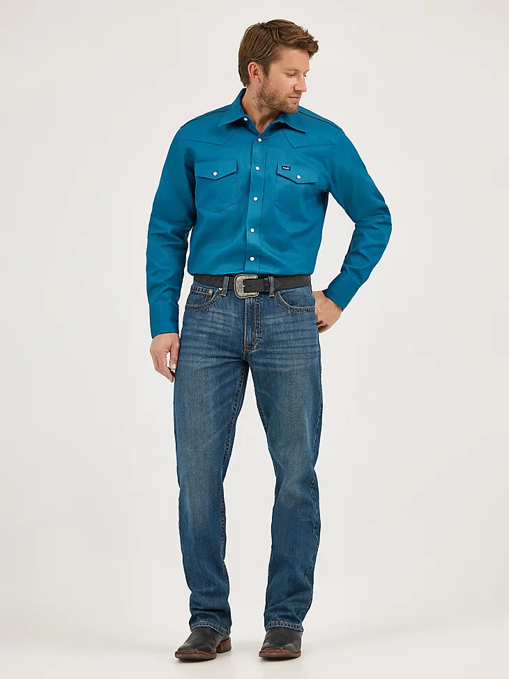 vaqueros wrangler 20x n.° 33 de corte relajado extremo para hombre wells