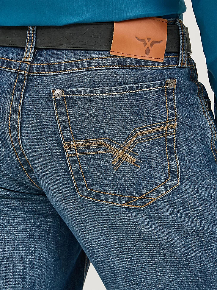 vaqueros wrangler 20x n.° 33 de corte relajado extremo para hombre wells