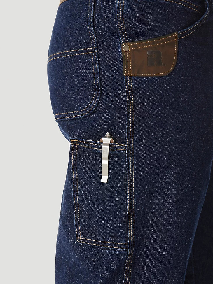 wrangler riggs workwear vaqueros de contratista índigo antiguo