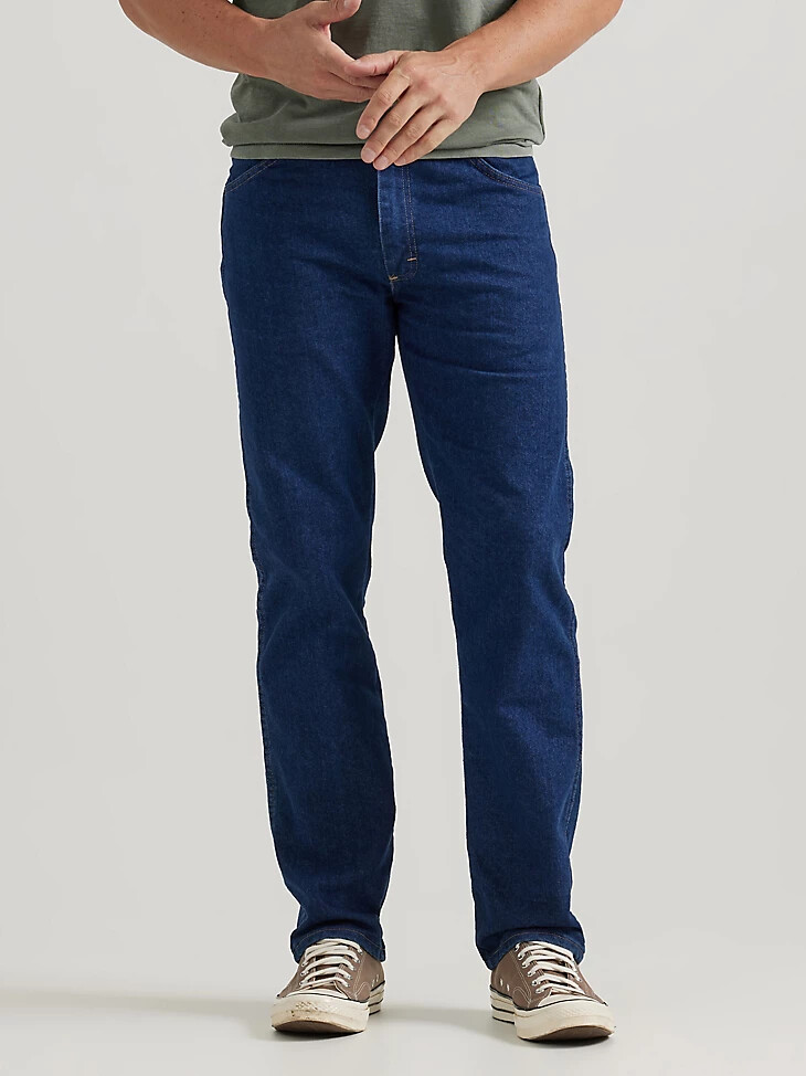 wrangler five star premium midweight stretch jean para hombre lavado oscuro
