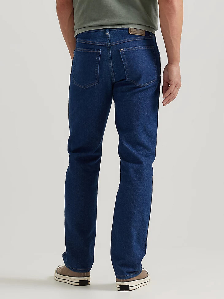 wrangler five star premium midweight stretch jean para hombre lavado oscuro