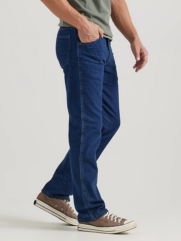 wrangler five star premium midweight stretch jean para hombre lavado oscuro