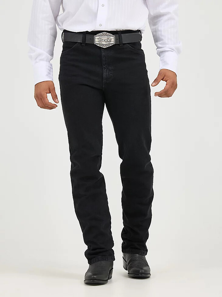 vaqueros ajustados cowboy cut silver edition negros