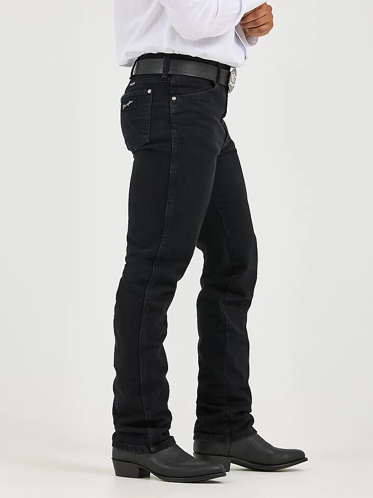 vaqueros ajustados cowboy cut silver edition negros