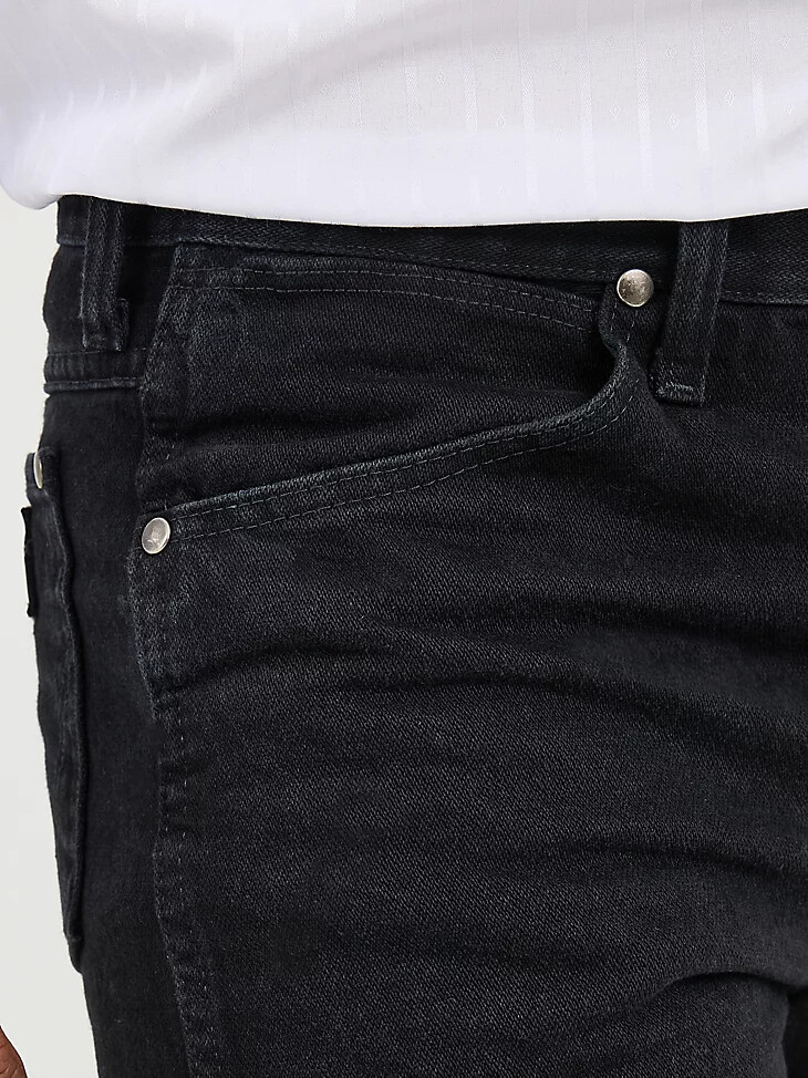 vaqueros ajustados cowboy cut silver edition negros