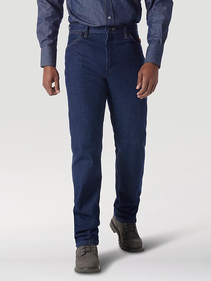 prelavado de jeans wrangler fr ignífugos de ajuste original