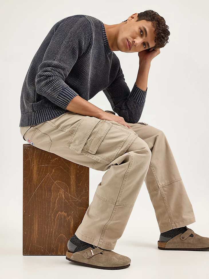 pantalón cargo casey jones para hombre kelp