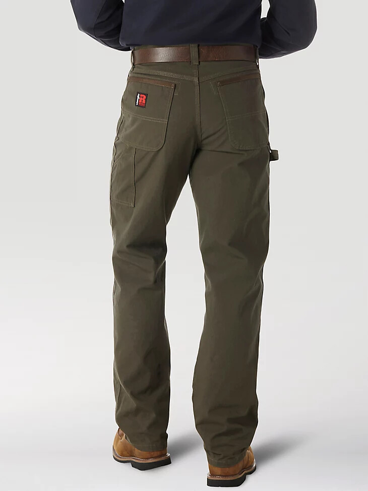 pantalón de carpintero wrangler riggs workwear loden