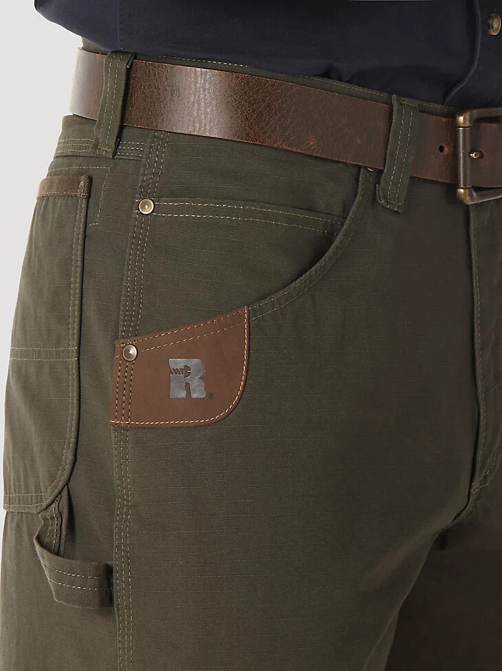 pantalón de carpintero wrangler riggs workwear loden
