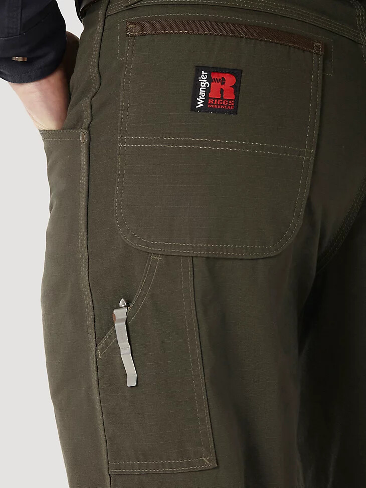pantalón de carpintero wrangler riggs workwear loden