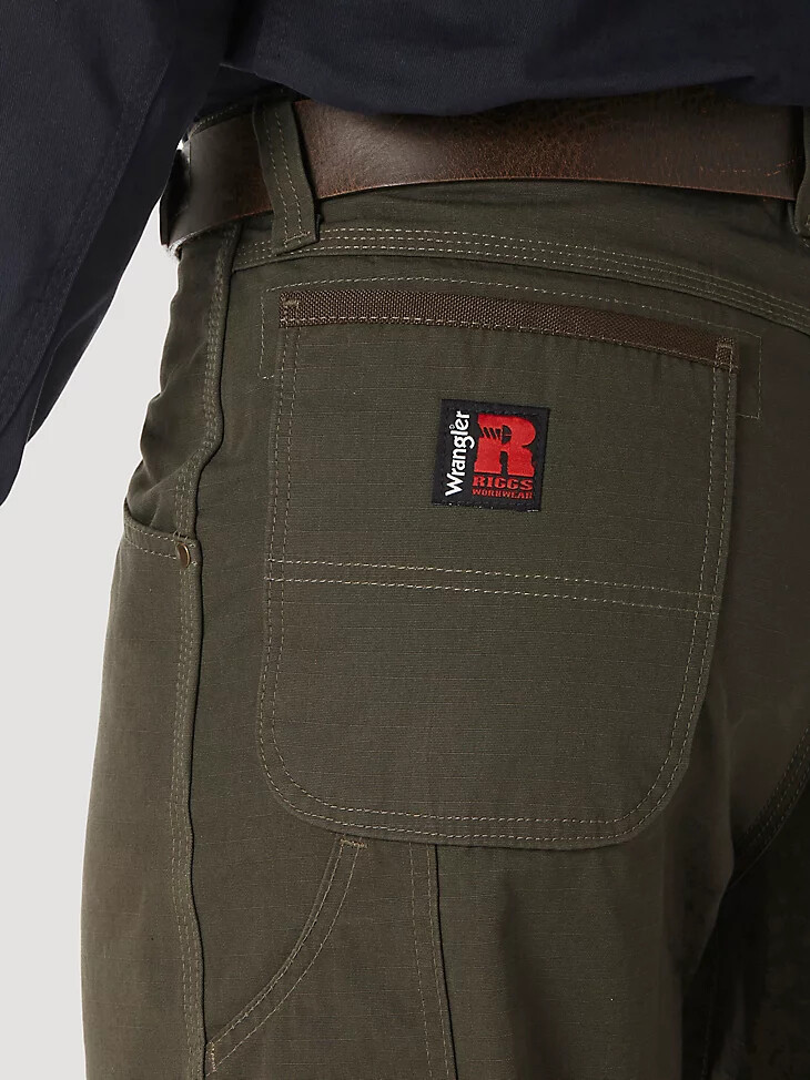 pantalón de carpintero wrangler riggs workwear loden