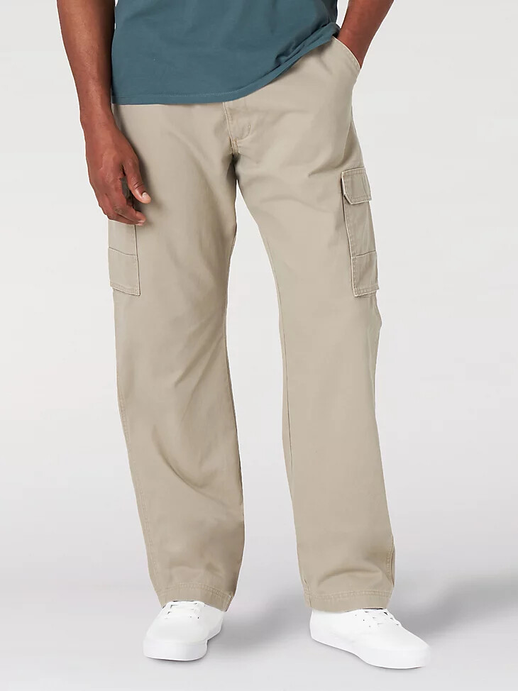 pantalón cargo de arpillera para hombre