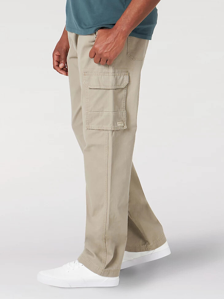 pantalón cargo de arpillera para hombre