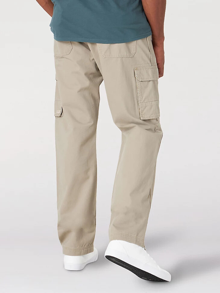 pantalón cargo de arpillera para hombre