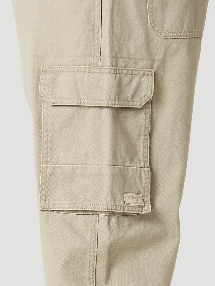 pantalón cargo de arpillera para hombre
