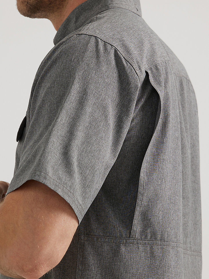 camisa de trabajo ligera y ventilada wrangler riggs workwear asphalt