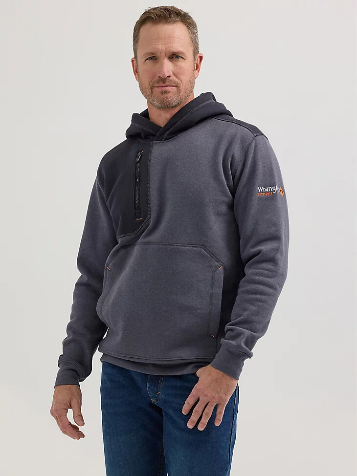 sudadera con capucha de punto resistente al fuego wrangler fr blue nights