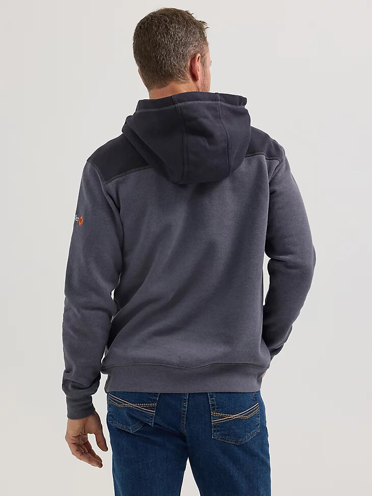 sudadera con capucha de punto resistente al fuego wrangler fr blue nights