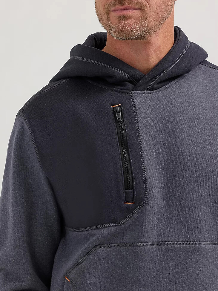 sudadera con capucha de punto resistente al fuego wrangler fr blue nights
