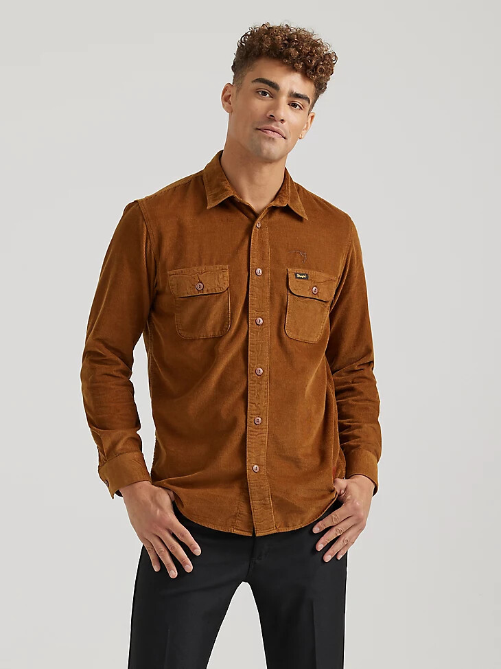 camisa de pana para hombre wrangler x buffalo trace old fashioned