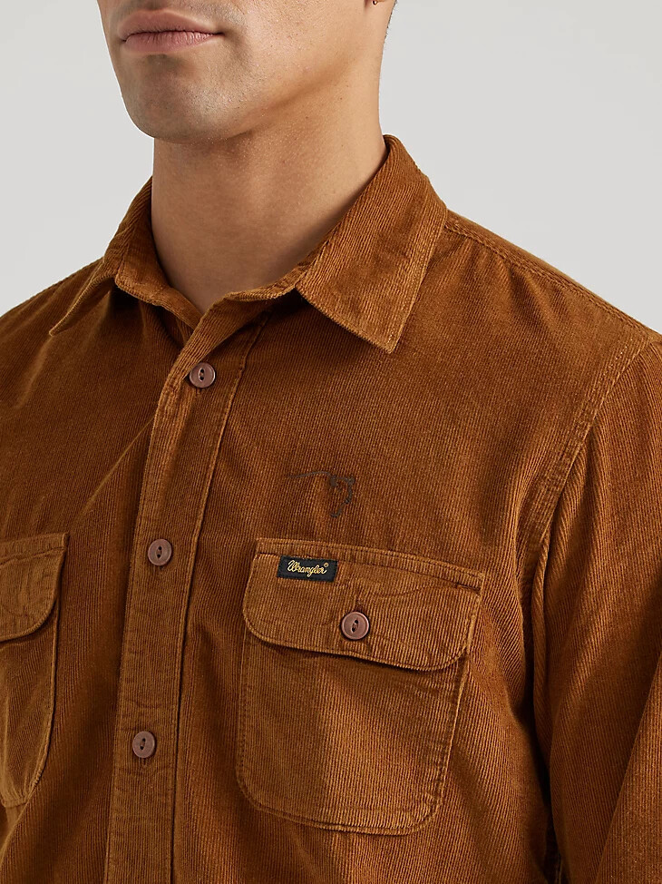 camisa de pana para hombre wrangler x buffalo trace old fashioned