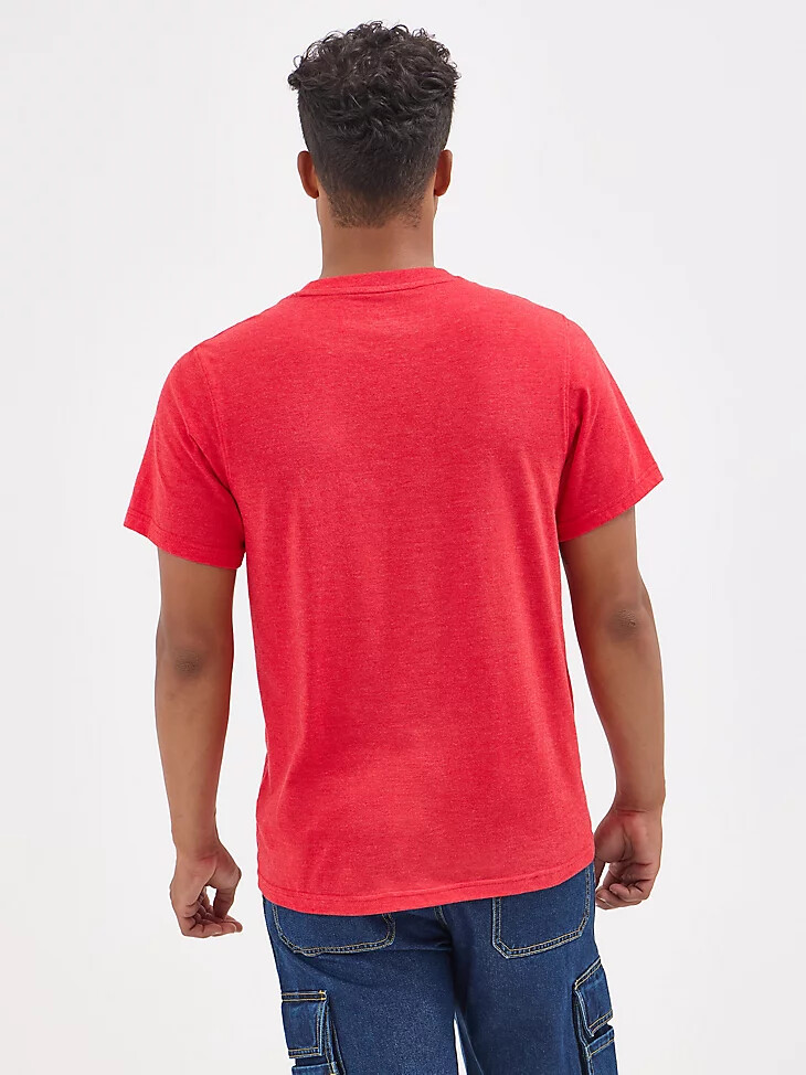 camiseta wrangler collegiate barb wire para hombre ohio state