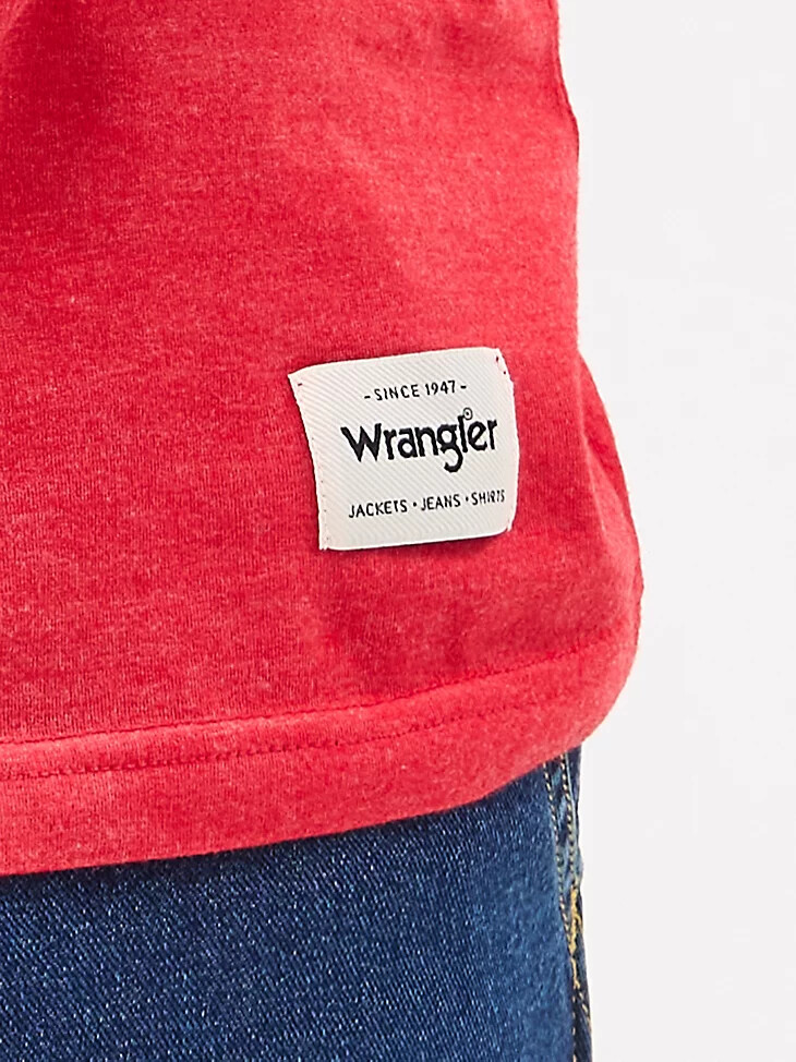 camiseta wrangler collegiate barb wire para hombre ohio state