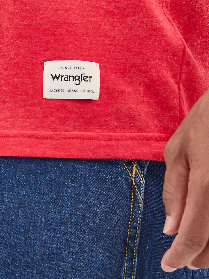 camiseta wrangler collegiate barb wire para hombre ohio state