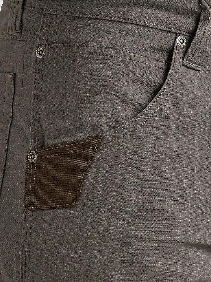 pantalón corto técnico de ropa de trabajo wrangler graphite