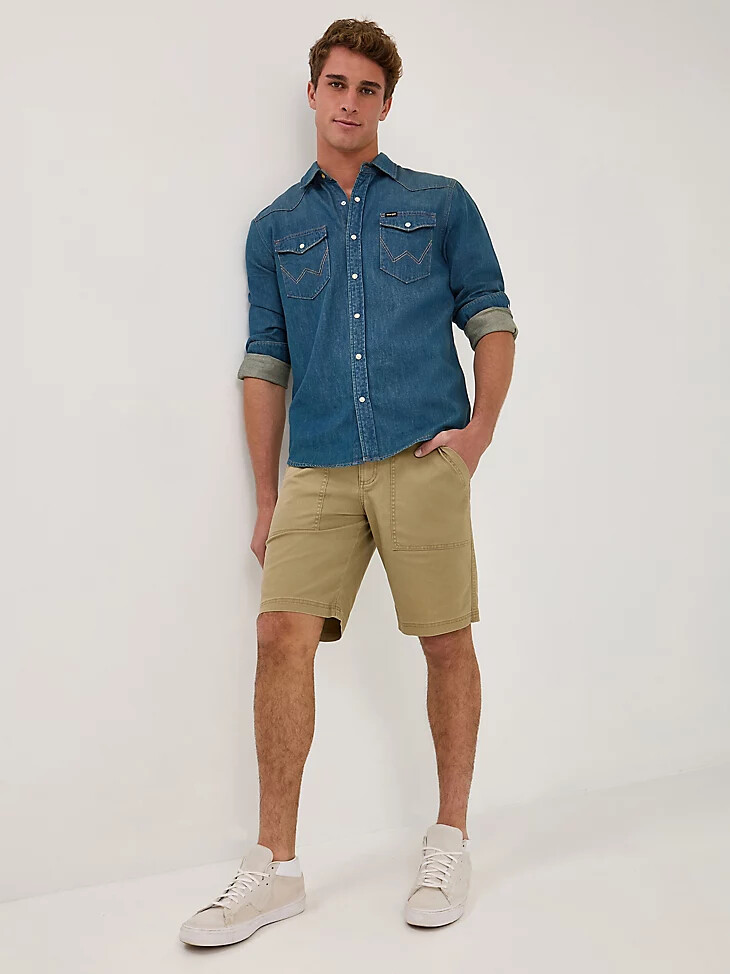 pantalón corto de fatiga utilitario para hombre elmwood