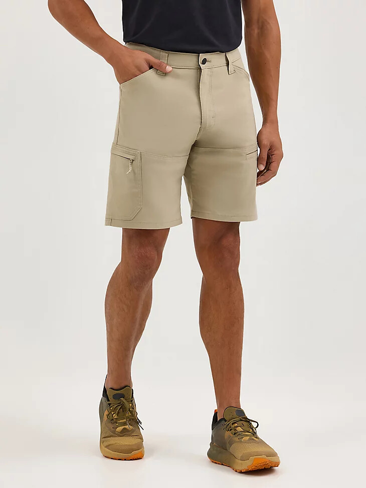 pantalón corto wrangler atg harbor de aluminio para hombre