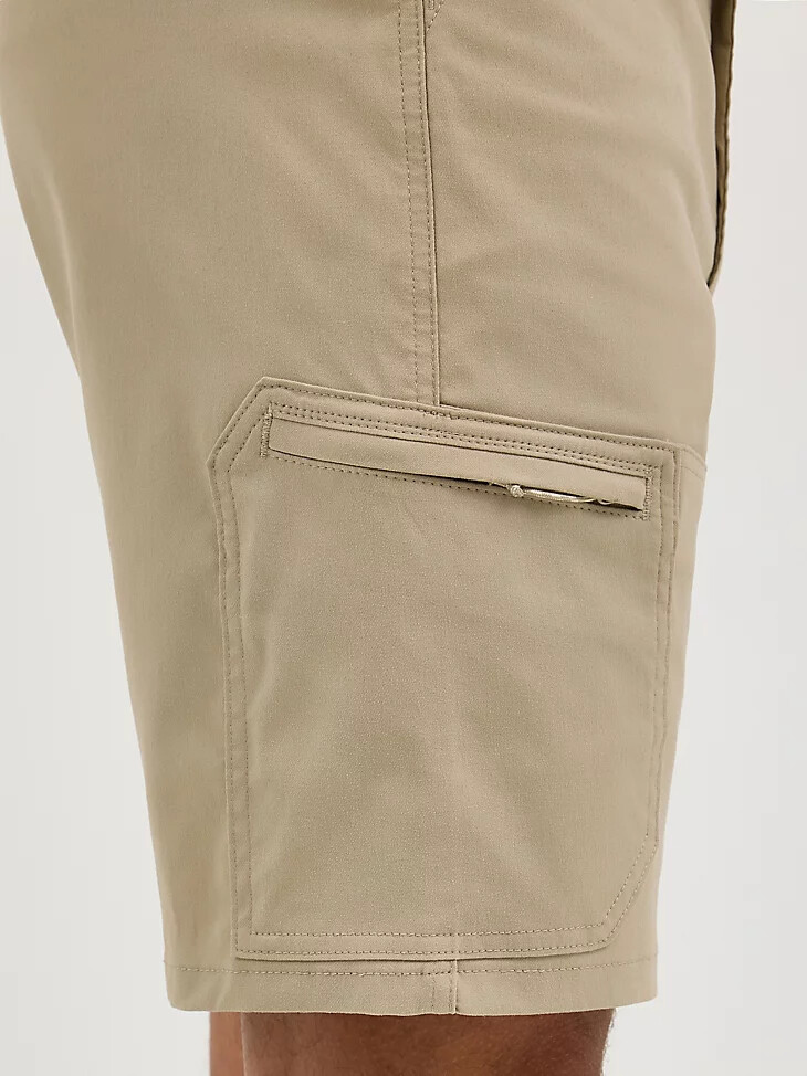 pantalón corto wrangler atg harbor de aluminio para hombre