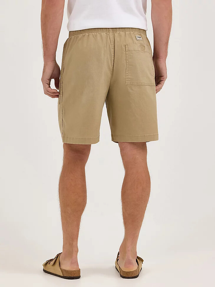 pantalón corto utilitario para hombre color cervatillo
