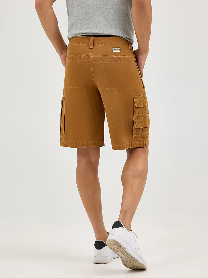 pantalón corto cargo de goma para hombre