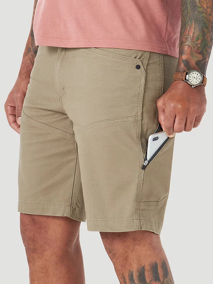 wrangler atg jackson utility short brindle para hombre